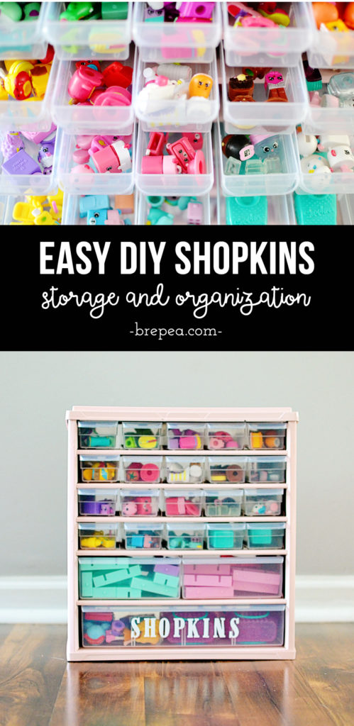 Easy DIY Shopkins Storage & Organization Tutorial | Bre Pea