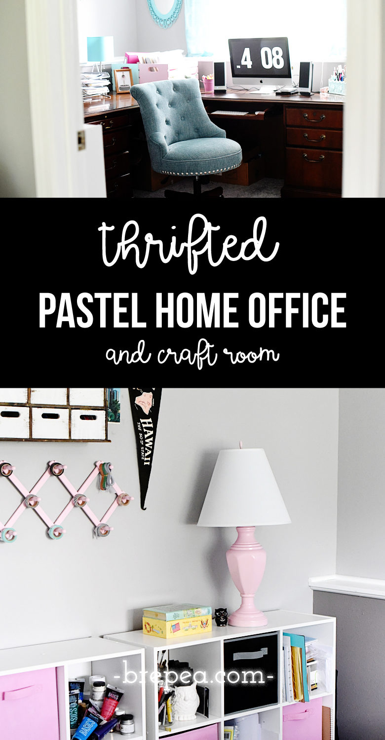 Home Office Craft Room : 19 Craft Room Ideas That Will Boost Your Creativity And Inspire You - A home office & crafting room for a graphic designer is dominated by a unique lighting fixture.