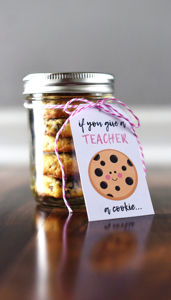 Free Teacher Gift Printable: If You Give a Teacher a Cookie... | Bre Pea