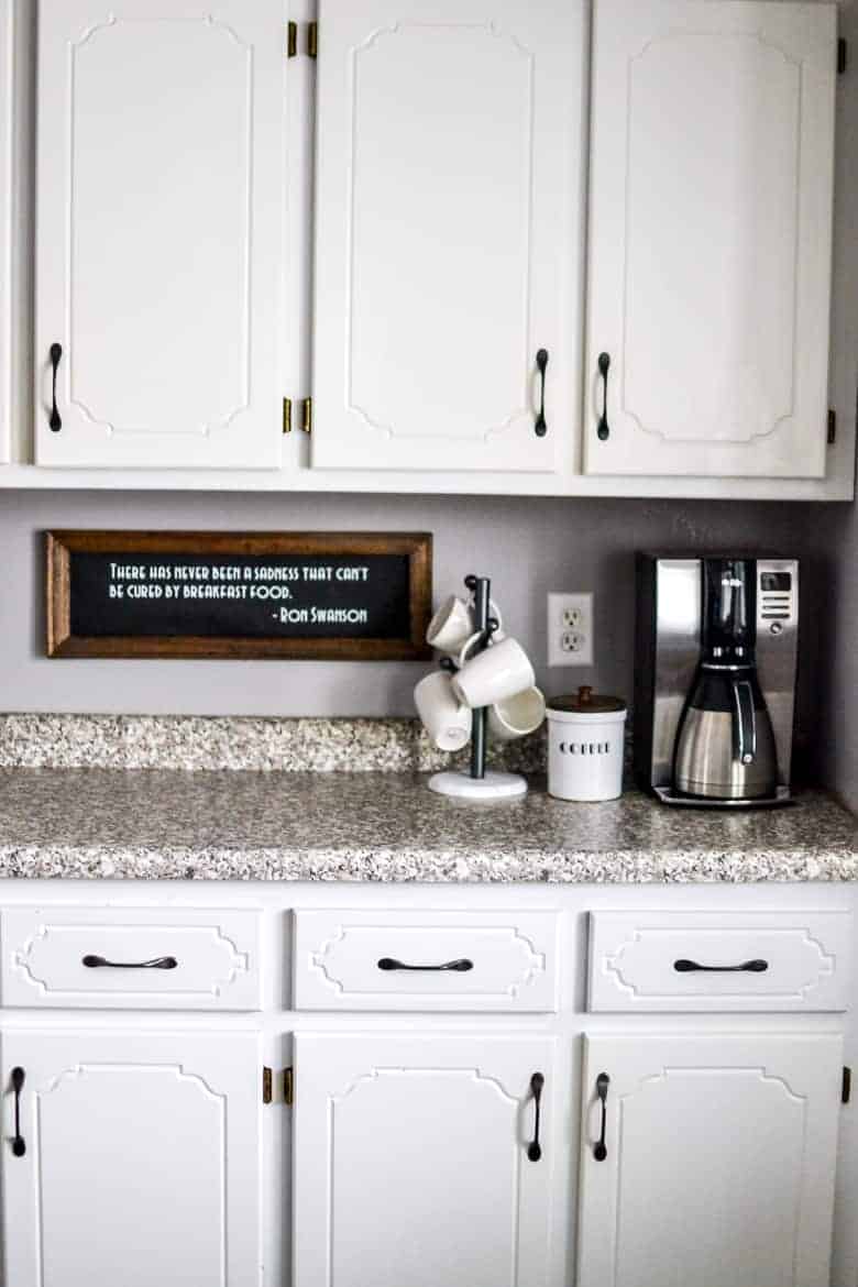 Coffee Bar Ideas for Kitchen Counter